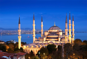 Beautiful Blue Mosque of Turkey's Istanbul