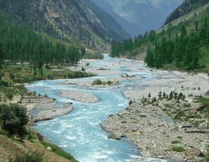 A view of the River Swat