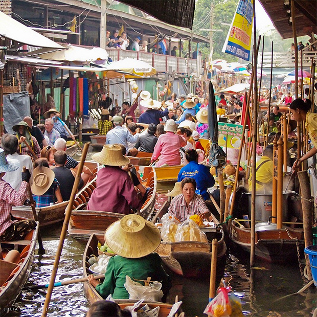 Unique Floating Markets in South East Asia