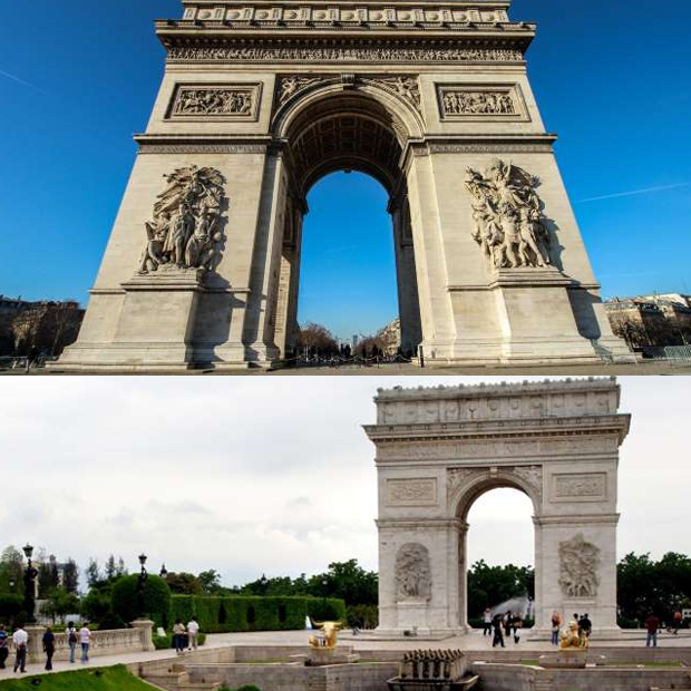Copies of world famous places are attractive than the original